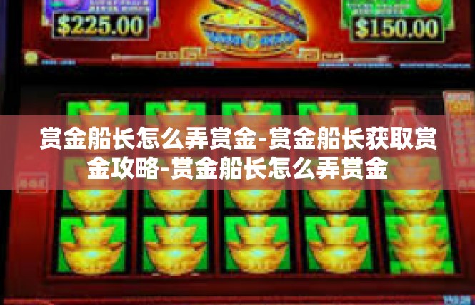 赏金船长怎么弄赏金-赏金船长获取赏金攻略-赏金船长怎么弄赏金