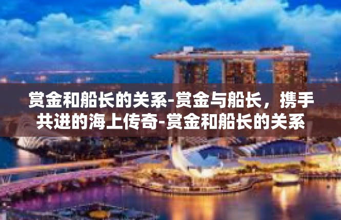 赏金和船长的关系-赏金与船长，携手共进的海上传奇-赏金和船长的关系