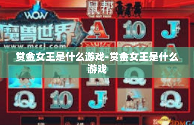 赏金女王是什么游戏-赏金女王是什么游戏