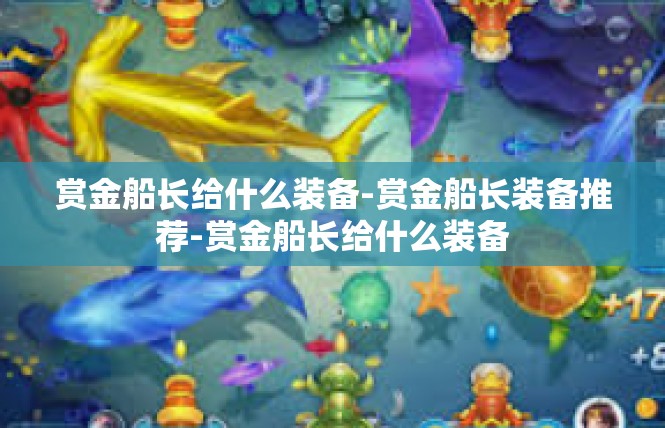 赏金船长给什么装备-赏金船长装备推荐-赏金船长给什么装备